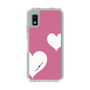 Slim Protection Case［ Two Hearts - Pink ］