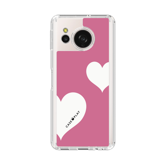 Slim Protection Case［ Two Hearts - Pink ］