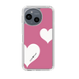 Slim Protection Case［ Two Hearts - Pink ］