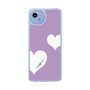 Slim Protection Case［ Two Hearts - Purple ］