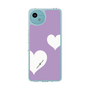 Slim Protection Case［ Two Hearts - Purple ］
