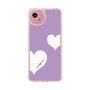 Slim Protection Case［ Two Hearts - Purple ］