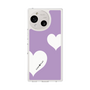 Slim Protection Case［ Two Hearts - Purple ］