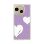 Slim Protection Case［ Two Hearts - Purple ］