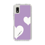 Slim Protection Case［ Two Hearts - Purple ］