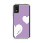 Slim Protection Case［ Two Hearts - Purple ］