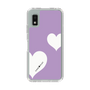 Slim Protection Case［ Two Hearts - Purple ］