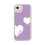 Slim Protection Case［ Two Hearts - Purple ］
