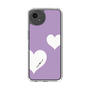 Slim Protection Case［ Two Hearts - Purple ］