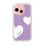 Slim Protection Case［ Two Hearts - Purple ］