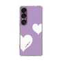 Slim Protection Case［ Two Hearts - Purple ］