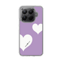 Slim Protection Case［ Two Hearts - Purple ］