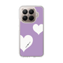 Slim Protection Case［ Two Hearts - Purple ］