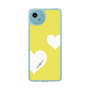 Slim Protection Case［ Two Hearts - Yellow ］