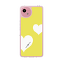 Slim Protection Case［ Two Hearts - Yellow ］