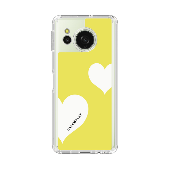 Slim Protection Case［ Two Hearts - Yellow ］