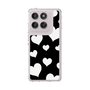 Slim Protection Case［ Dot Hearts - Black ］