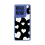 Slim Protection Case［ Dot Hearts - Black ］