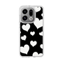 Slim Protection Case［ Dot Hearts - Black ］