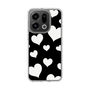 Slim Protection Case［ Dot Hearts - Black ］