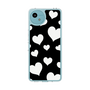Slim Protection Case［ Dot Hearts - Black ］