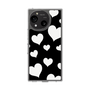 Slim Protection Case［ Dot Hearts - Black ］