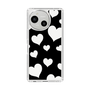 Slim Protection Case［ Dot Hearts - Black ］