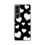 Slim Protection Case［ Dot Hearts - Black ］