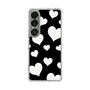 Slim Protection Case［ Dot Hearts - Black ］