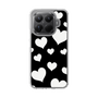Slim Protection Case［ Dot Hearts - Black ］
