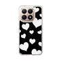 Slim Protection Case［ Dot Hearts - Black ］