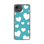 Slim Protection Case［ Dot Hearts - Blue ］
