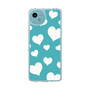 Slim Protection Case［ Dot Hearts - Blue ］