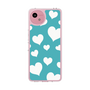 Slim Protection Case［ Dot Hearts - Blue ］