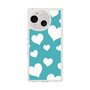 Slim Protection Case［ Dot Hearts - Blue ］