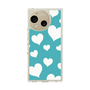 Slim Protection Case［ Dot Hearts - Blue ］