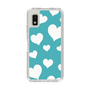 Slim Protection Case［ Dot Hearts - Blue ］