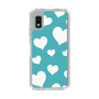 Slim Protection Case［ Dot Hearts - Blue ］