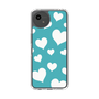 Slim Protection Case［ Dot Hearts - Blue ］