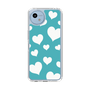 Slim Protection Case［ Dot Hearts - Blue ］