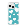 Slim Protection Case［ Dot Hearts - Blue ］
