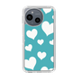 Slim Protection Case［ Dot Hearts - Blue ］