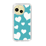 Slim Protection Case［ Dot Hearts - Blue ］