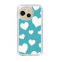 Slim Protection Case［ Dot Hearts - Blue ］