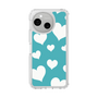 Slim Protection Case［ Dot Hearts - Blue ］
