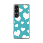 Slim Protection Case［ Dot Hearts - Blue ］