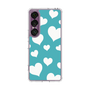 Slim Protection Case［ Dot Hearts - Blue ］