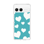 Slim Protection Case［ Dot Hearts - Blue ］