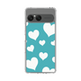 Slim Protection Case［ Dot Hearts - Blue ］