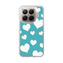 Slim Protection Case［ Dot Hearts - Blue ］
